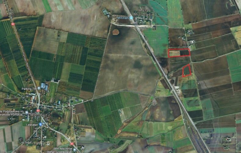 Działka na sprzedaż, pomorskie, Miłobądz