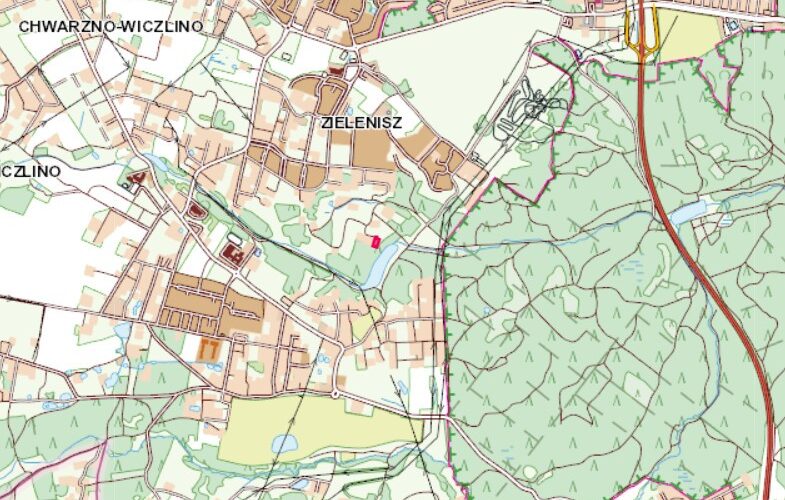 Działka na sprzedaż, Gdynia, Chwarzno-Wiczlino, Bernarda Myśliwka