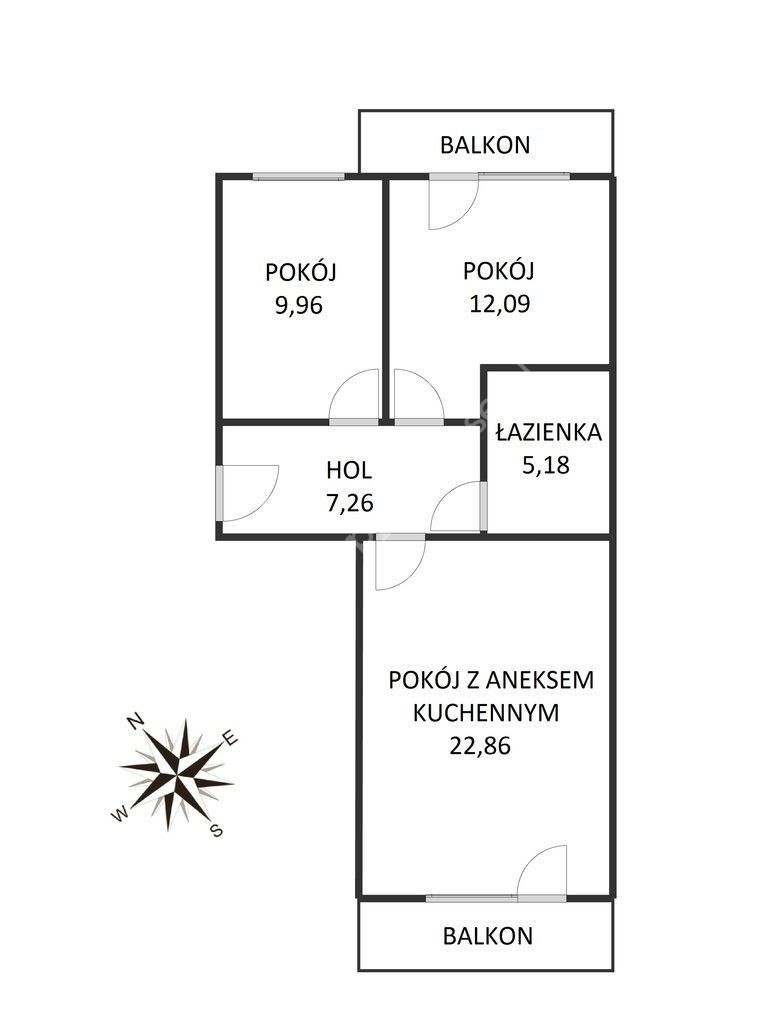 Mieszkanie na sprzedaż, pomorskie, Reda, Henryka Wieniawskiego - zdjęcie ofertowe nr 3