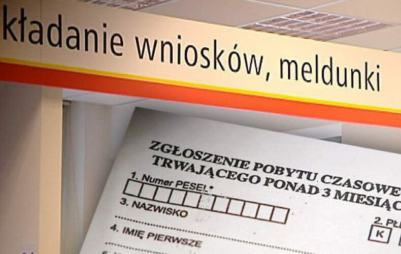Grafika do artykułu: Obowiązek meldunkowy zamiast zniesienia powrócą sankcje