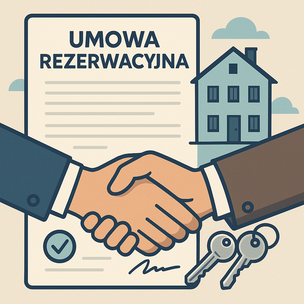 Grafika do artykułu: Umowy rezerwacyjne, czy należy ich się bać?