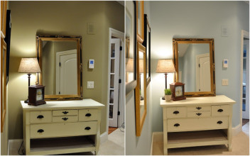 Home staging: przed i po (evolutionofstyleblog.blogspot.com)