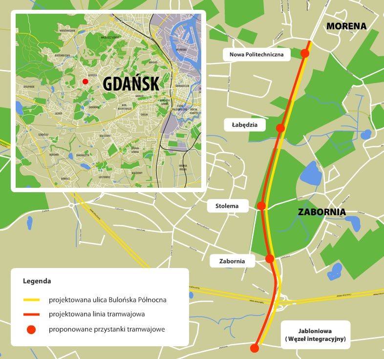 Ul. Nowa Bulońska i okolice (źródło: mat. prasowe)